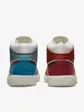 Кросівки Jordan 1 Mid Anti-Gravity Machines (W), сірий з синім