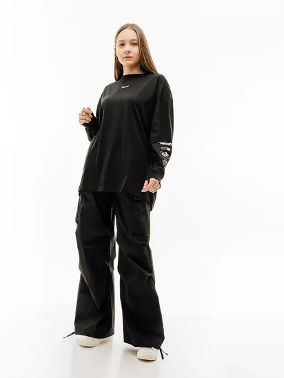 Штани Nike W WVN OS PANT HR SW, чорний
