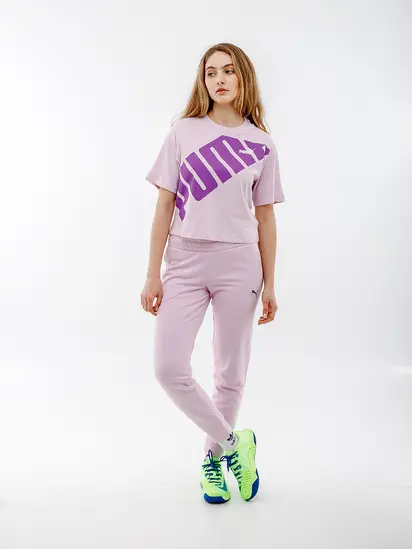 Штани Puma BETTER ESSENTIALS Pants, фіолетовий