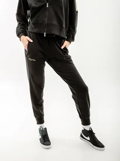 Спортивний костюм AUSTRALIAN GOLD TAPE ELASTIC FLEECE TRACKSUIT, чорний