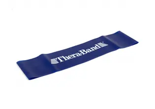Резинка для фітнесу (стрічка-розтяжка) Thera-Band Loop від Bodhi синій 30.5х7.6 см