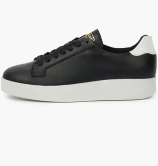 Кросівки Barbour Leather Trainers Black/White