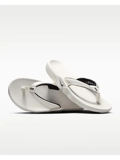 Шльопанці Nike W MARINA, білий з чорним