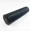 Масажний ролик для спини та МФР Foam Roller Amber Point 60×15 см чорний