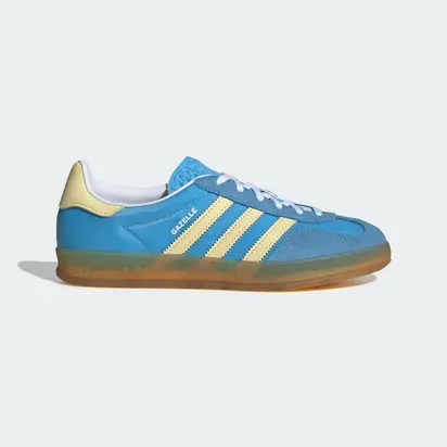 Кросівки Adidas Gazelle Indoor, блакитний з жовтим