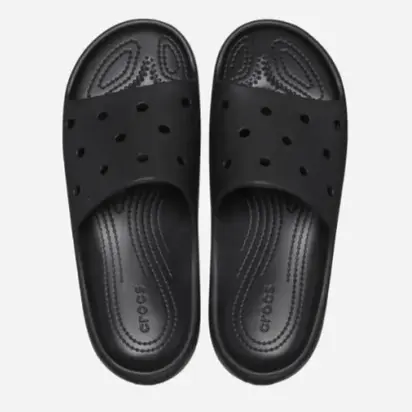 Тапочки UNI CLASSIC SLIDE V2 CROCS M10/W12(43-44) Чорний