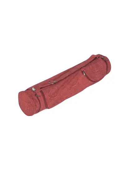 Сумка-чохол для йоги Asana Bag Cotton Mayuri Maharaja Collection Bodhi 60 см темно-червоний