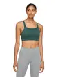 Топ Nike SWOOSH LUXE BRA, темно-зелений