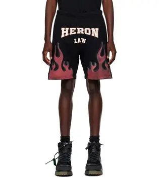 Шорти Heron Preston Heron Law Flames Sweatshorts