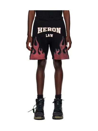 Шорти Heron Preston Heron Law Flames Sweatshorts
