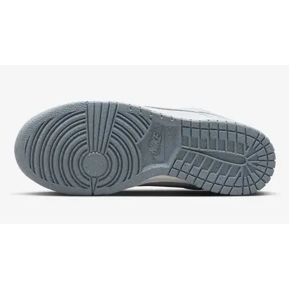 Кросівки Nike Dunk Low Blue Airbrush Canvas (W), блакитний з білим