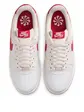Кросівки Nike W AIR FORCE 1 07 NEXT NATURE, білий з червоним