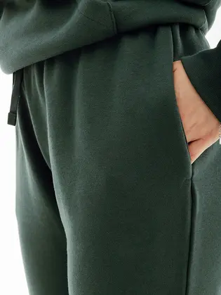 Штани Nike NS CLUB FLC SHINE MR PANT, зелений