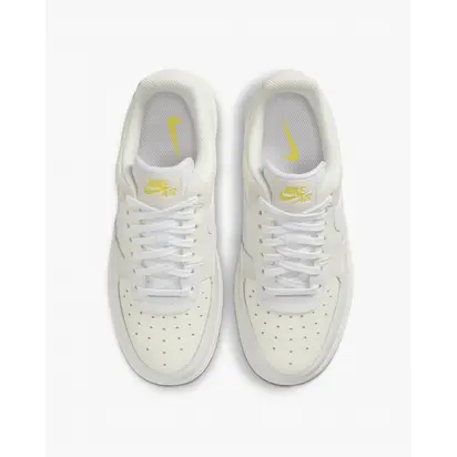 Кросівки Nike Air Force 1 Low '07 UV Reactive Patchwork White Multicolor Yellow (W), білий з жовтим