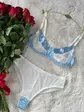 Білий спокусливий комплект білизни (DO2654/1)