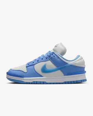 Кросівки Nike W DUNK LOW TWIST, блакитний з білим