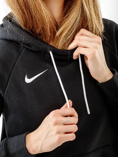 Толстовка Nike FLC PARK20 PO HOODIE, чорний