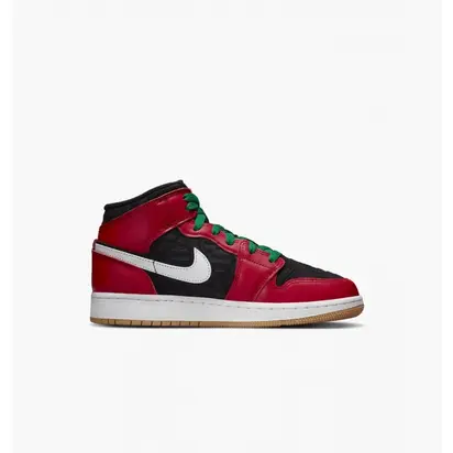 Кросівки Jordan 1 Mid Se (Gs), червоний