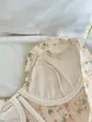 Жіночий корсет персиковий з квітами