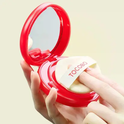 TOCOBO Cяючий тональний кушон 21 C Peach – персиковий 15г