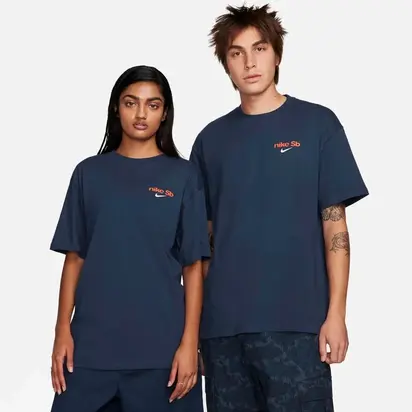 Футболка Nike SB Skate T-Shirt Midnight Navy