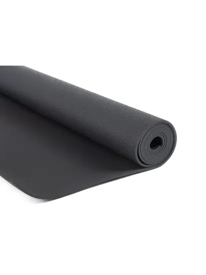 Килимок для йоги PADMA Studio Bodhi 200×65×0.5 см антрацит