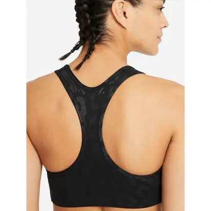 Топ Nike W NP DF SWSH LEPARD SHINE BRA