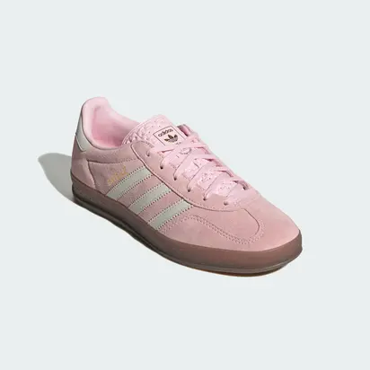 Кросівки Adidas Gazelle Indoor, рожевий з білим