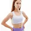Топ Nike SWOOSH BRA PAD, бірюзовий