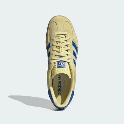 Кросівки Adidas Gazelle Indoor, жовтий з синім