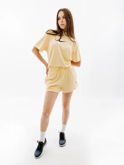 Шорти Nike W NSW TRRY SHORT MS, жовтий