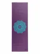 Килимок для йоги Bodhi Leela Mandala баклажан — бірюзова мандала 183x60x0.45 см