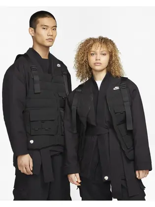 Куртка Nike x Peaceminusone G-Dragon 2+1 Jacket Black kimono