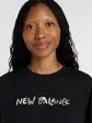 Футболка Visibly Loved Oversized New Balance S Чорний