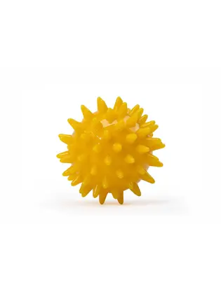 Масажний м'ячик Spiky Bodhi жовтий 5 см