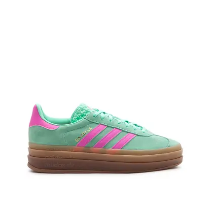 Кросівки Adidas Gazelle Bold, зелений з рожевим