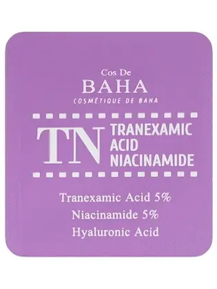 COS DE BAHA Сироватка, що освітлює, з транексамовою кислотою 5%, 1.5ml