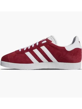 Кросівки Adidas Gazelle, бордовий з білим