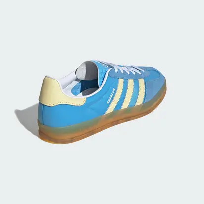 Кросівки Adidas Gazelle Indoor, блакитний з жовтим