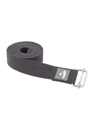 Ремінь для йоги Asana Belt від Bodhi антрацит 250×3.8 см