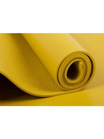 Килимок для йоги Bodhi Rishikesh Premium 60 гірчичний 183x60x0.45 см