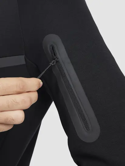 Кофта NIKE TECH SET FLEECE FULL ZIP BLACK