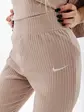 Штани Nike W NSW RIB JRSY PANT, бежевий