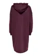Сукня ONLCHELSEA LIFE L/S OVERSIZE DRESS SWT ONLY L Бордовий