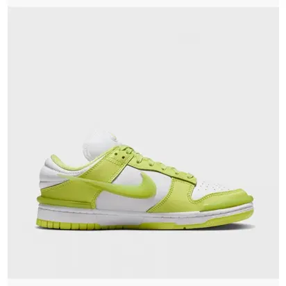 Кросівки Nike W DUNK LOW TWIST, білий з салатовим