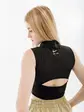Топ Nike W NK DF AIR CROP TANK, чорний