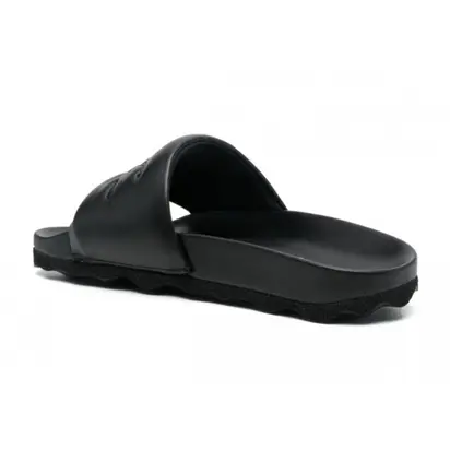 Шльопанці OFF-WHITE BOOKISH LEATHER SPONGE SLIDER