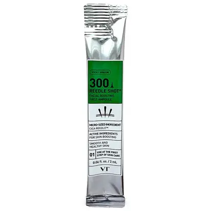 VT Cosmetics Концентрована сироватка зі спікулами 300 для рівного рельєфу та звуження пор 2ml