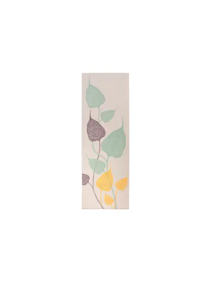 Килимок для йоги Leaves 3C Leela Collection Bodhi Срібляста Хмара 183x60x0.45 см