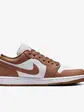 Кросівки W Air Jordan 1 Low Brown/White